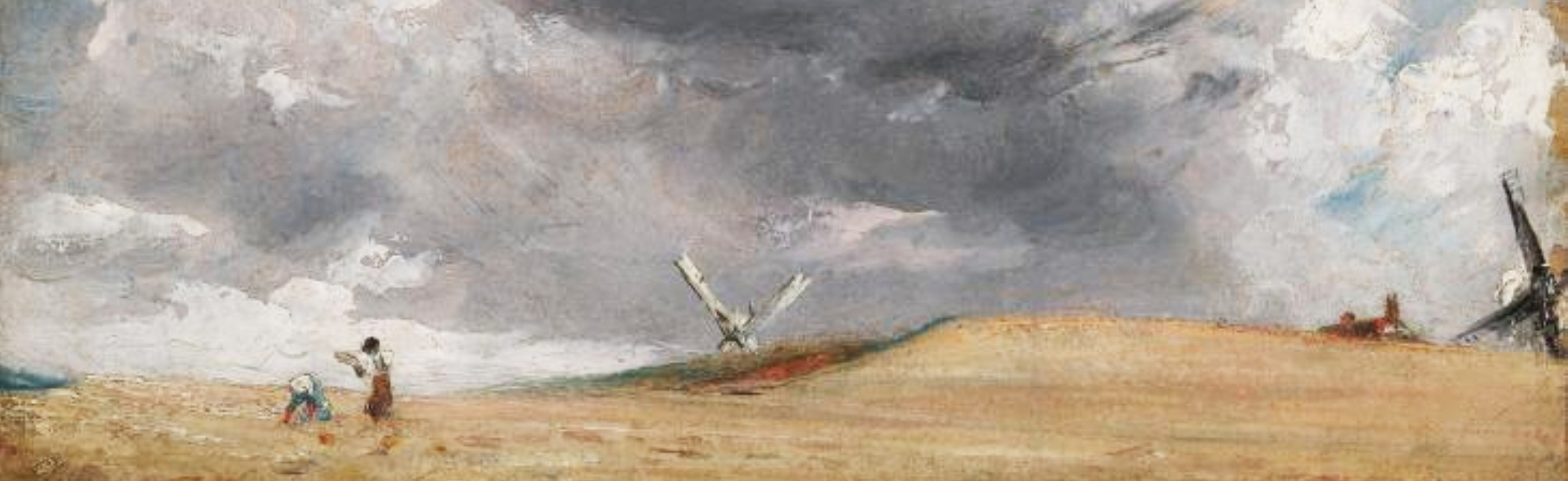 John Constable - The sea near brighton